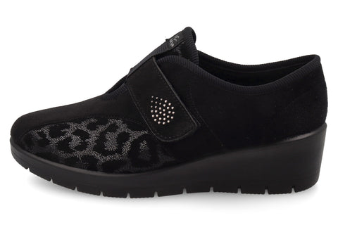 Scarpa da Donna in Microfibra Elastica