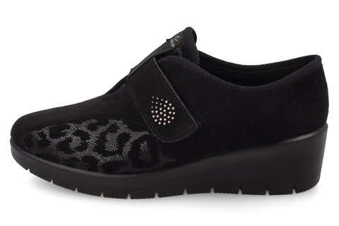 Scarpa da Donna in Microfibra Elastica