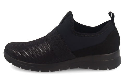 Scarpa da Donna in Microfibra Elastica