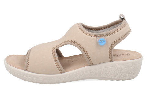 Sandalo da Donna in Microfibra Elastica