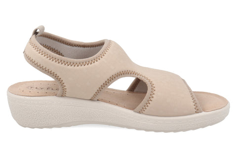 Sandalo da Donna in Microfibra Elastica