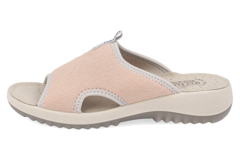 Ciabatta da Donna in Microfibra Elastica