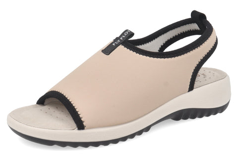Sandalo da Donna in Microfibra Elastica