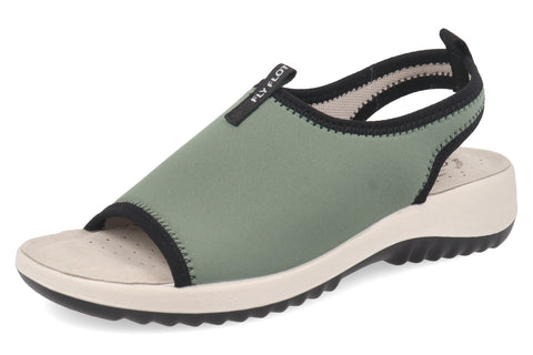 Sandalo da Donna in Microfibra Elastica