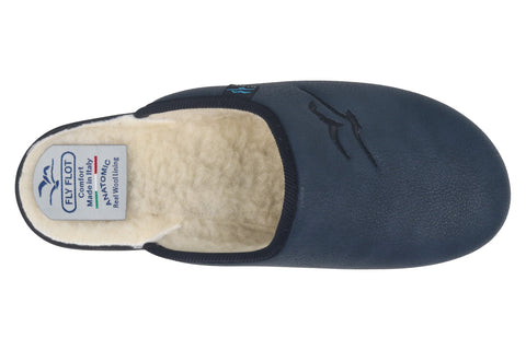 Ciabatta da Uomo in Microfibra Elastica