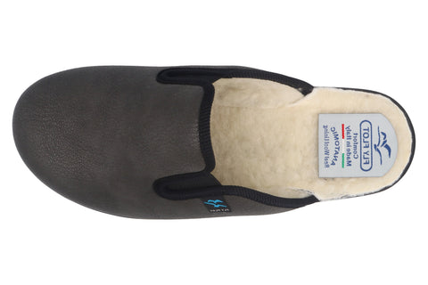 Ciabatta da Uomo in Microfibra Elastica
