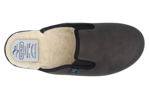 Ciabatta da Uomo in Microfibra Elastica
