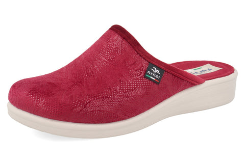 Dames stoffen pantoffel