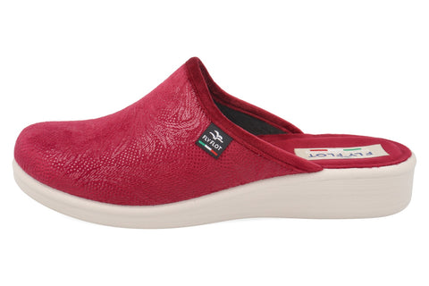 Dames stoffen pantoffel