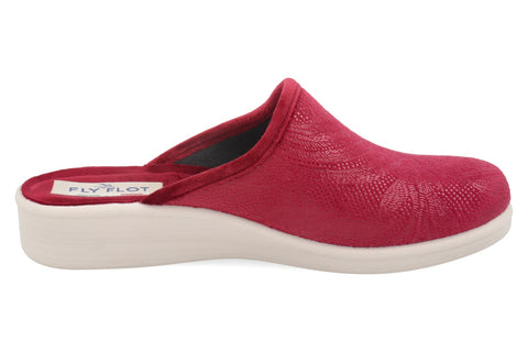Dames stoffen pantoffel