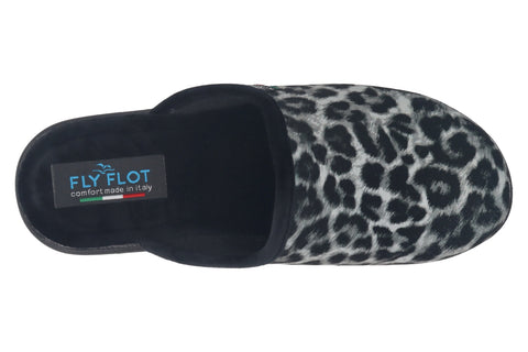 Dames stoffen pantoffel