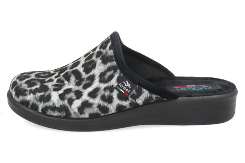 Dames stoffen pantoffel
