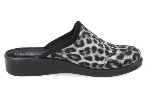 Dames stoffen pantoffel