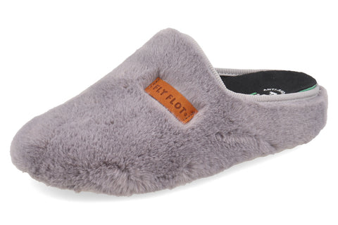Ciabatta da Donna in Microfibra E Peluche