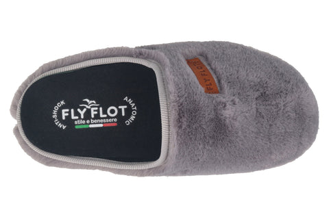 Ciabatta da Donna in Microfibra E Peluche