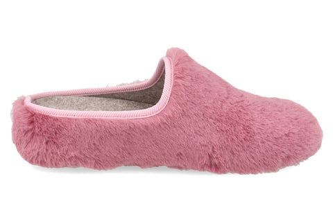 Pantoletten Damen-Mikrofaser und Plüsch