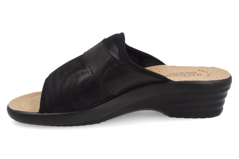 Ciabatta da Donna in Microfibra Elastica