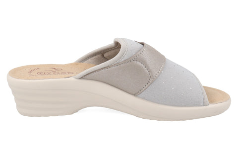 Ciabatta da Donna in Microfibra Elastica