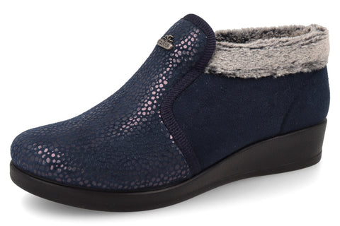 Pantofola da Donna in Microfibra Elastica