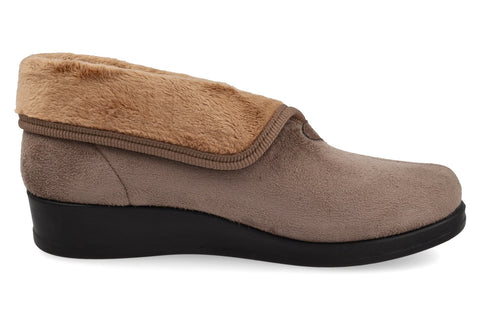 Pantofola da Donna in Microfibra E Peluch
