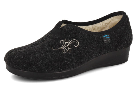 Pantofola da Donna in Foderata Vera Lana