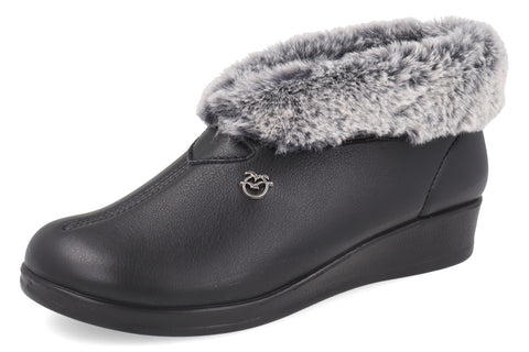 Pantofola da Donna in Microfibra Elastica