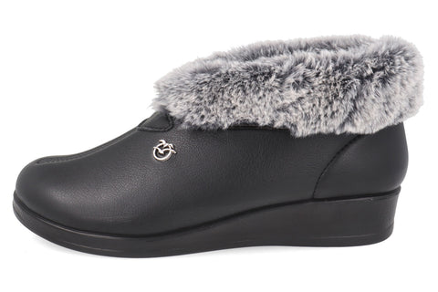 Pantofola da Donna in Microfibra Elastica