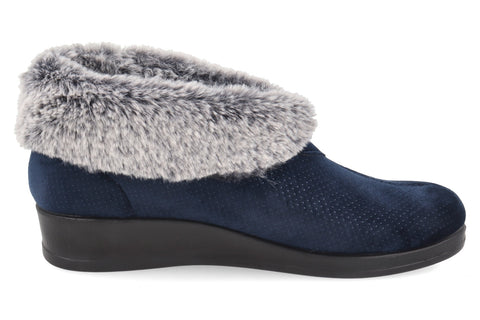 Pantofola da Donna in Microfibra E Peluch