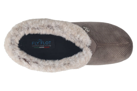 Pantofola da Donna in Microfibra E Peluch