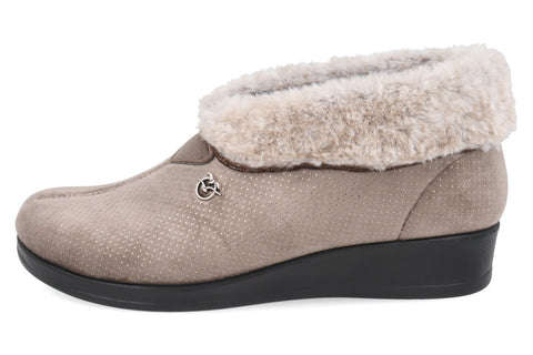 Pantofola da Donna in Microfibra E Peluch