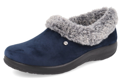Pantofola da Donna in Microfibra E Peluch
