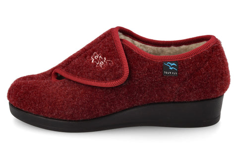 Pantofola da Donna in Caldo Panno