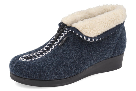 Pantofola da Donna in Foderata Vera Lana