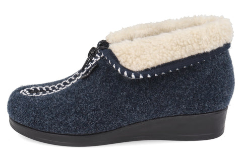 Pantofola da Donna in Foderata Vera Lana