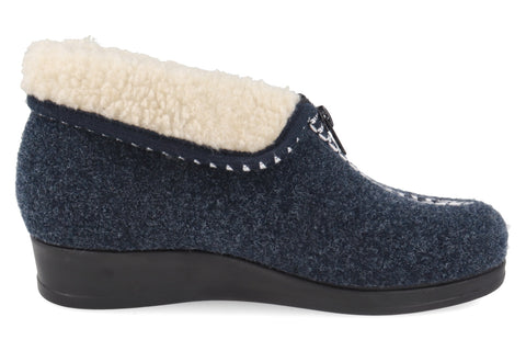 Pantofola da Donna in Foderata Vera Lana