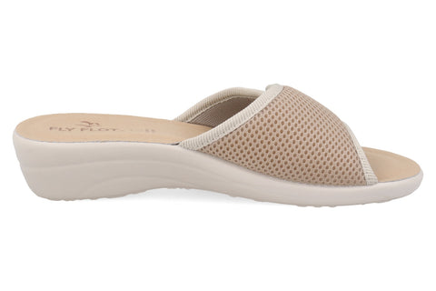 Pantoletten Elastisches Netzgewebe für Damen